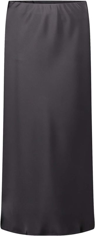 Midirok van satijn met elastische band