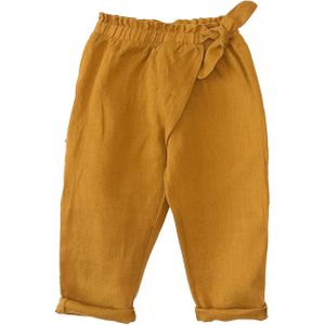 Play Up Linen trousers broek geel (Maat: 116)