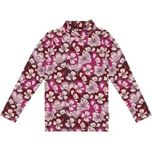 Jacky Sue Longsleeve bordeaux (Maat: 116) - Halslijn: Opstaande kraag,