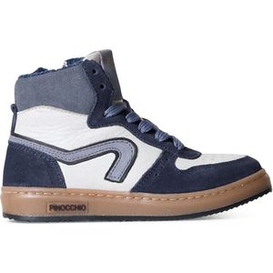 Pinocchio veterschoenen blauw (Maat: 24 EU)