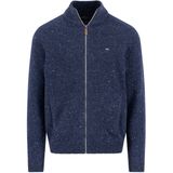 Fynch Hatton - 1510347 - Trui - Gemêleerd - Met Volledige Rits