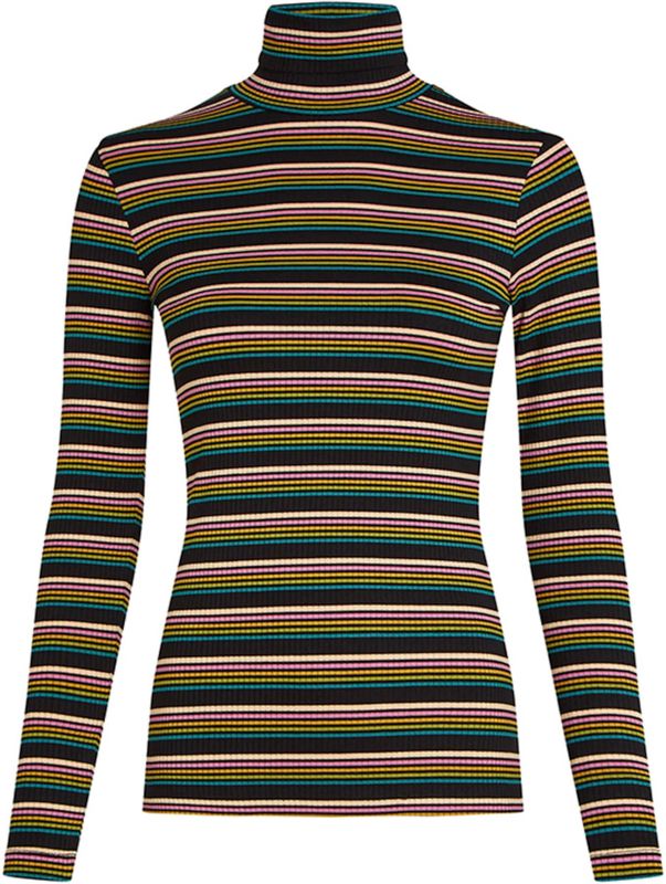 King Louie - 10120 ROLLNECK - Top - Donker Groen