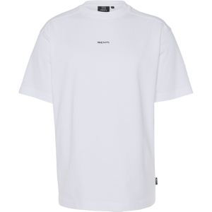 Genti Polo wit (Maat: 2XL) - Effen - Halslijn: Ronde hals,