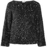 Vila - FAITH - Blouseshirt - Met Pailletten - Los Model - 3/4-Mouwen