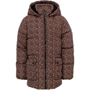 Looxs Little Meisjes jas bruin (Maat: 116)