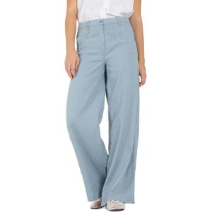 Cambio Adrienne broek blauw (Maat: 38-30) - Effen