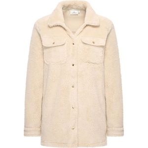 HV Society - HVSDani - Blouse - Beige - Effen - Halslijn Polokraag