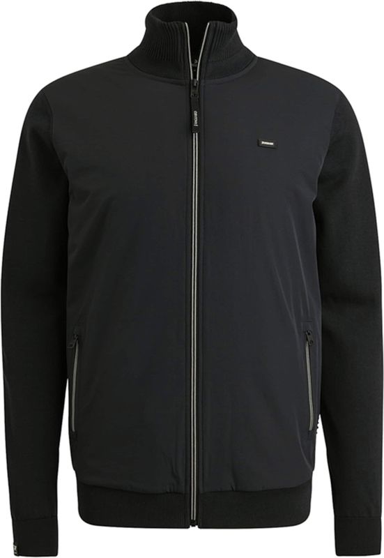 Vanguard - Heren Vest - Blauw - Effen - Opstaande Kraag