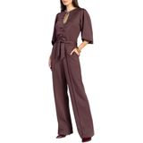 Aaiko - Jumpsuit GINA FANCY VIS 43 - Bordeaux