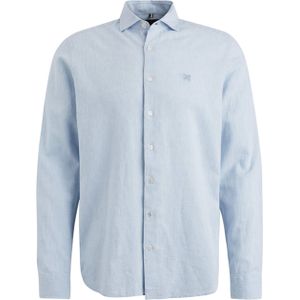 Vanguard Overhemd lange mouw blauw (Maat: XL) - Mélange