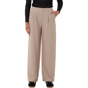 Only ONLMARION HW PLEAT WID MEL PANT beige (Maat: 38-32)