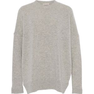 Semicouture Jurk grijs (Maat: S) - Mélange - Halslijn: Ronde hals,