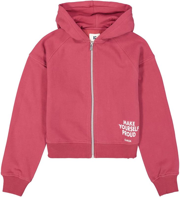 GARCIA - Vest - Roze - Meisjes - Met Capuchon en Ritssluiting