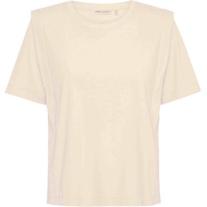 InWear T-shirt wit (Maat: S) - Effen - Halslijn: Ronde hals,