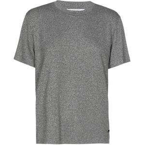 Xandres T-shirt grijs (Maat: S) - Effen - Halslijn: Ronde hals,