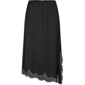 Second Female Dames rok zwart (Maat: XS) - Effen