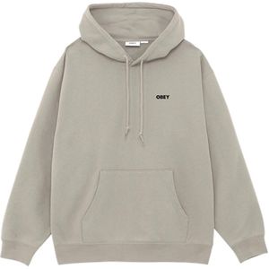 Obey Hoodie ecru (Maat: S) - Fotoprint - Halslijn: Capuchon,