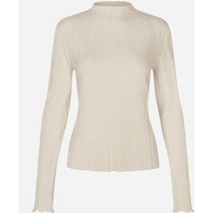 Samsøe Samsøe Coltrui ecru (Maat: M) - Effen - Halslijn: Col,