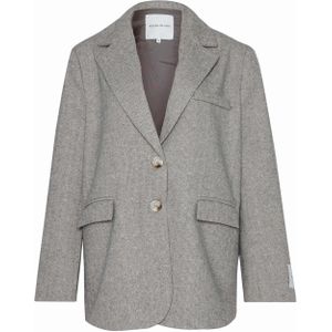 Bolina Island Dames blazer grijs (Maat: S) - Glitter