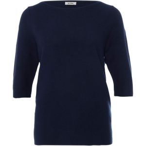 Kyra Trui blauw (Maat: 2XL) - Effen - Halslijn: Boothals,