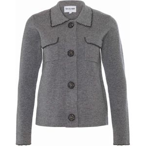 Leo & Ugo - TOP AW187 - Vest - Grijs - Polokraag