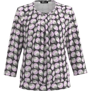 Frank Walder Dames longsleeve paars (Maat: 38) - Halslijn: Ronde hals,