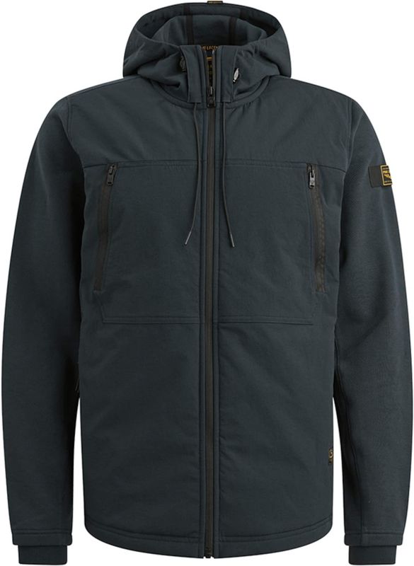 PME Legend Heren vest blauw (Maat: S) - Halslijn: Capuchon,