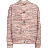 Freequent - FQGRSClas - Vest - Rood - Zachte Stof met Textuurpatroon