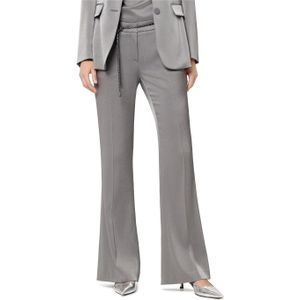 LUISA CERANO Bootleg broek zilver (Maat: 36) - Effen