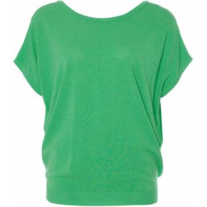 Summum Woman Trui groen (Maat: XL) - Effen - Halslijn: Ronde hals,