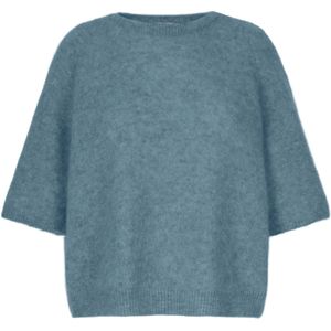 No man's land Sweater blauw (Maat: XS) - Halslijn: Ronde hals,