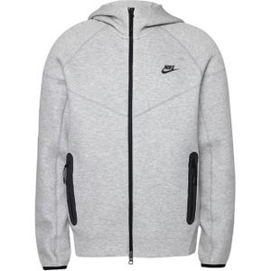Nike Vest grijs (Maat: L) - Effen - Halslijn: Capuchon,