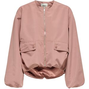 Only Jas roze (Maat: XS) - Effen