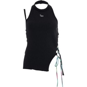 1/OFF Paris Top zwart (Maat: S) - Halslijn: Ronde hals,