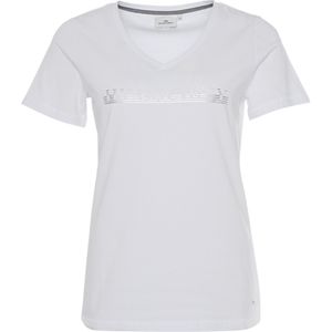 HV Society T-shirt wit (Maat: 44) - Logo - Halslijn: V-hals,
