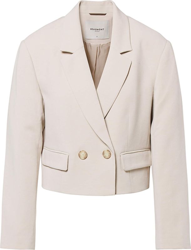 Beaumont - Pleun - Blazer - Oversized - Gemêleerde Geweven Stretchkwaliteit