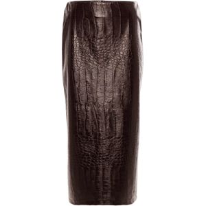 March23 Dames rok bruin (Maat: 36)