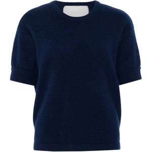 Karma Koma Trui blauw (Maat: Onesize) - Effen - Halslijn: Ronde hals,