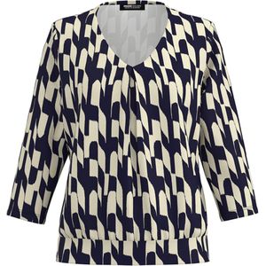 Frank Walder Dames longsleeve beige (Maat: 36) - Halslijn: V-hals,