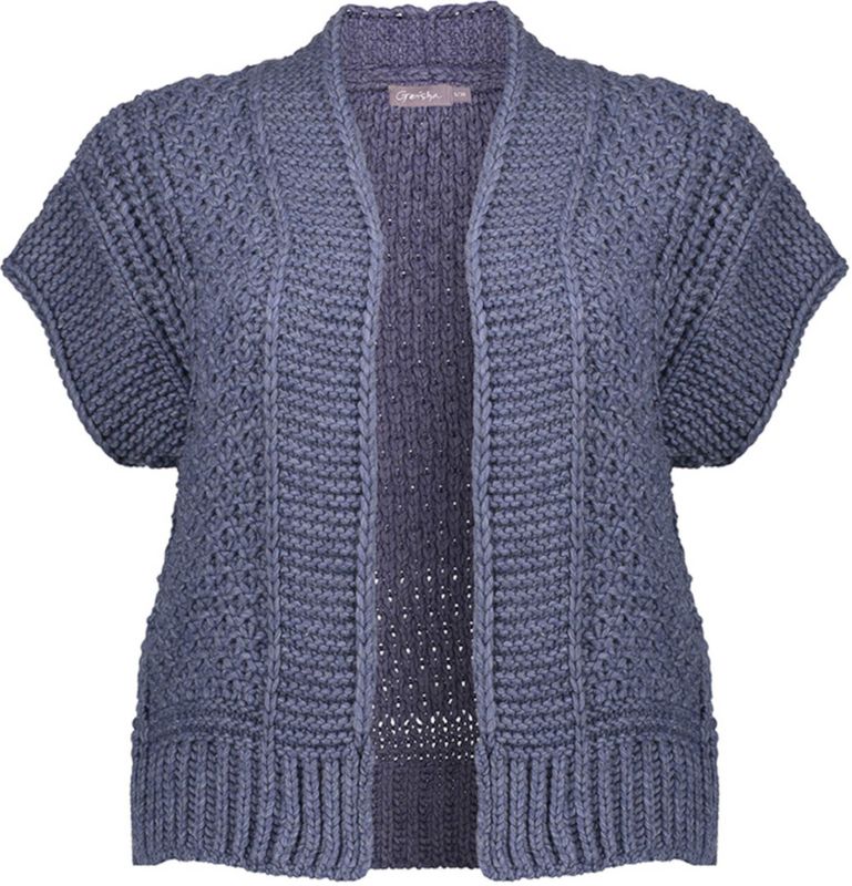 Geisha - Mouwloos Vest - Blauw