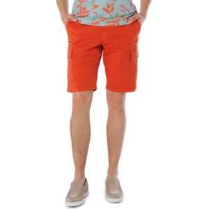 Fynch-Hatton summer stretch cargo korte broek rood (Maat: 34)