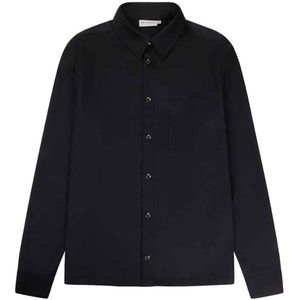 Off The Pitch Overhemd lange mouw zwart (Maat: XL)