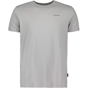 Airforce T-shirt grijs (Maat: XL) - Tekst - Halslijn: Ronde hals,