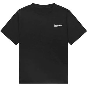 NIK & NIK T-shirt zwart (Maat: 128) - Effen - Halslijn: Ronde hals,