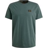 PME Legend - American Classic T-Shirt - Groen - Regular-fit - Katoen en Stretch