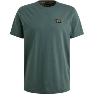 PME Legend - American Classic T-Shirt - Groen - Regular-fit - Katoen en Stretch