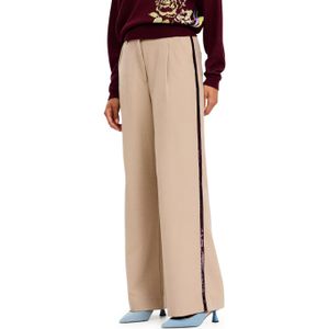 CKS Tiare dames broek beige (Maat: 42) - Glitter