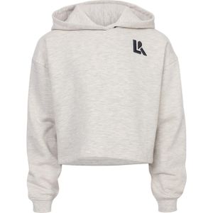 Looxs 10Sixteen Meisjes hoodie grijs (Maat: 152) - Mélange - Halslijn: Capuchon,