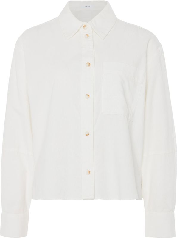 OPUS - Model 'Frone' - Overhemdblouse - Regular Fit - Puur Katoen