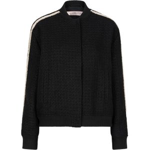 Esqualo Dames jas zwart (Maat: 42) - Effen